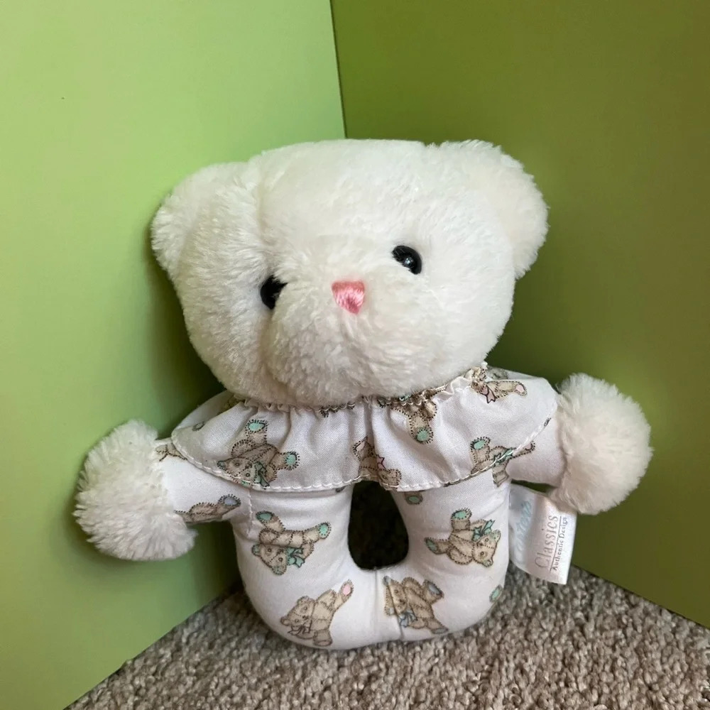 Vintage Carter’s Classics Bear Baby Rattle